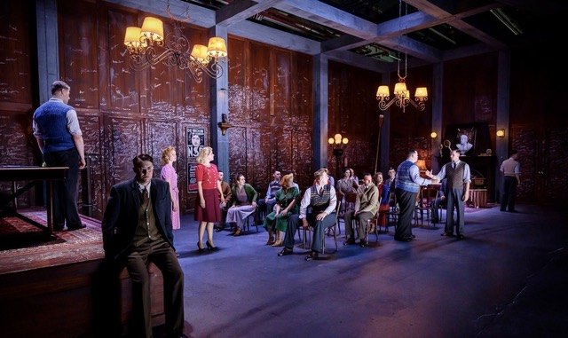 Stage lighting design: a period ensemble scene